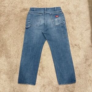 Vintage Y2K Dickies Baggy Faded Distressed Workwear‎ Carpenter Jeans 34x29